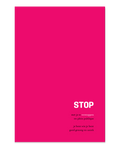 Art Print 'Stop'